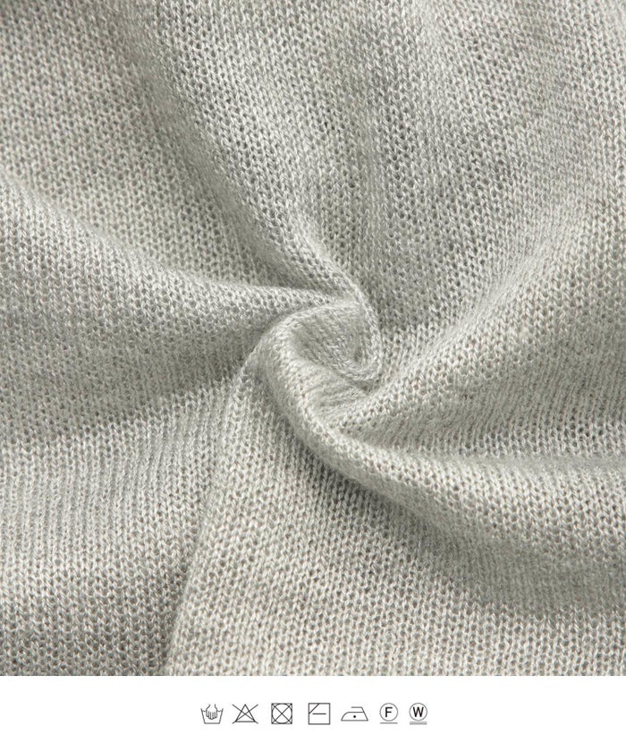 レディース/カーディガン/フリル/上品/きれいめ/洗える/指穴/冷房対策/ホワイト/グレー/ブラック/M