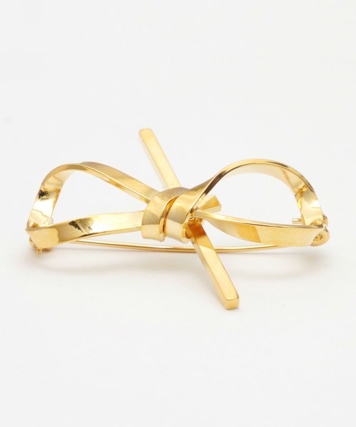 ツイスト リボン ブローチ Twist Ribbon Brooch