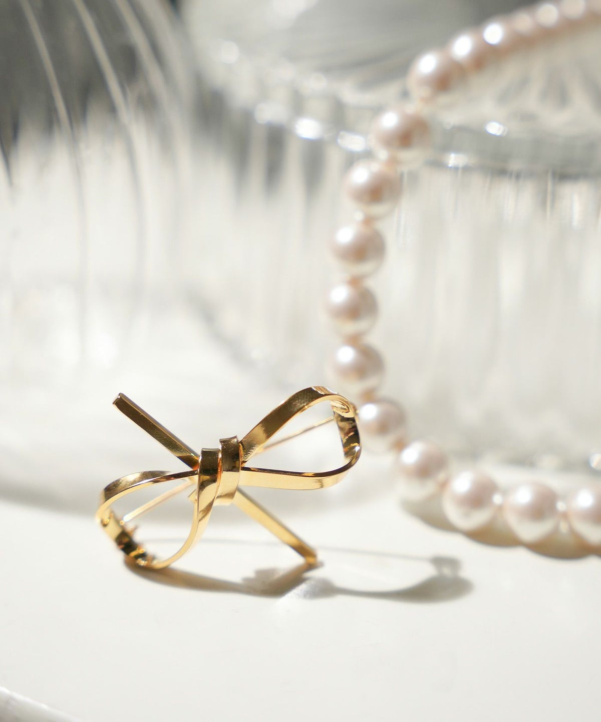 ツイスト リボン ブローチ Twist Ribbon Brooch