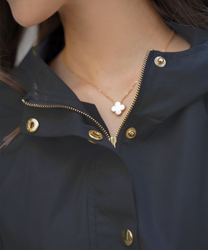 レディース/コート/ライトアウター/撥水/防風/透湿/軽量/コンパクト/畳む/おしゃれ/ポンチョ/レインコート/フリル/ポケット/フード/抱っこ/ベビー/ピンク/ブルーグレー/ネイビー/雨/台風/カッパ