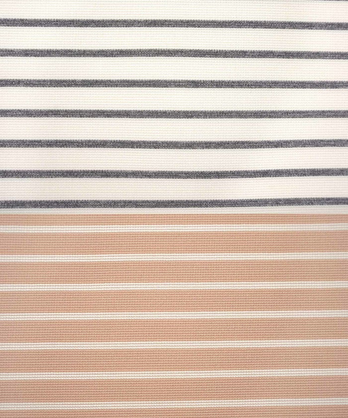 レディース/トップス/カットソー/シンプル/無地/ボーダー/マリン/カジュアル/伸縮/リブ/春/夏/秋/インナー/オフィスカジュアル/通勤/カジュアル/上品/エレガント/フェミニン/パワショル/長袖/8分袖