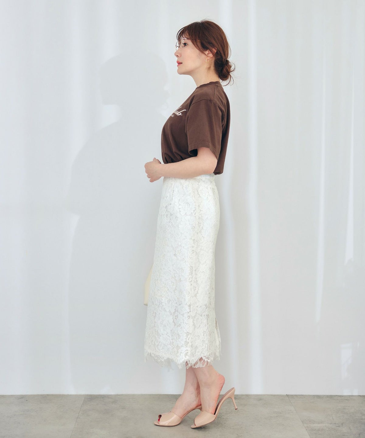 セットアップ対応可上品きれいめエレガントスカラップセレモニーフォーマルシアー春透け感フェミニンジョイントスペース