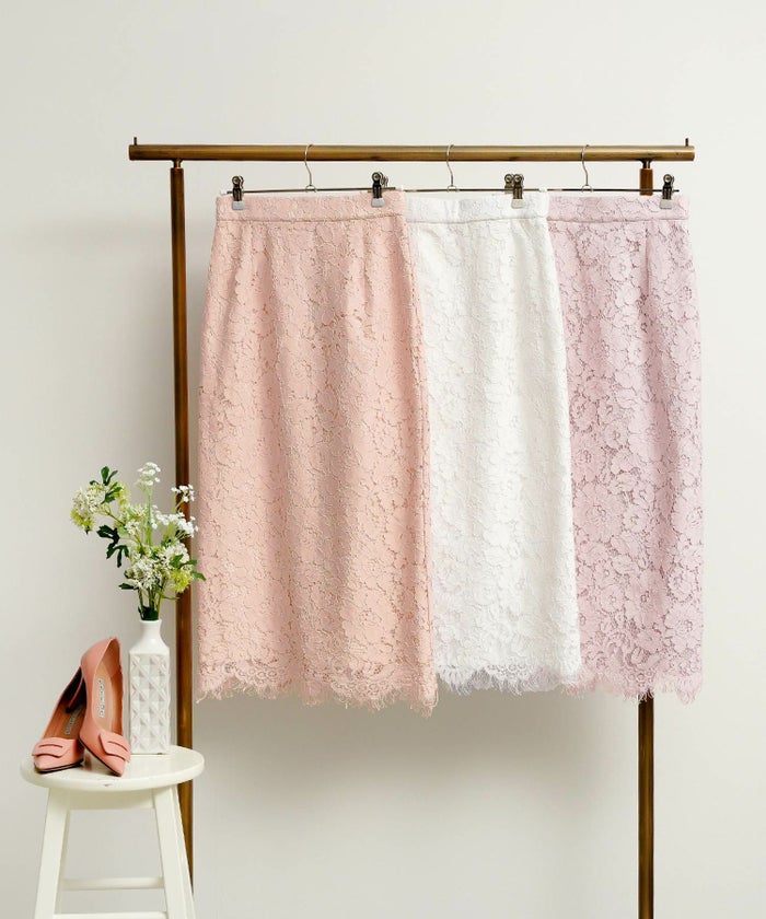 セットアップ対応可上品きれいめエレガントスカラップセレモニーフォーマルシアー春透け感フェミニンジョイントスペース