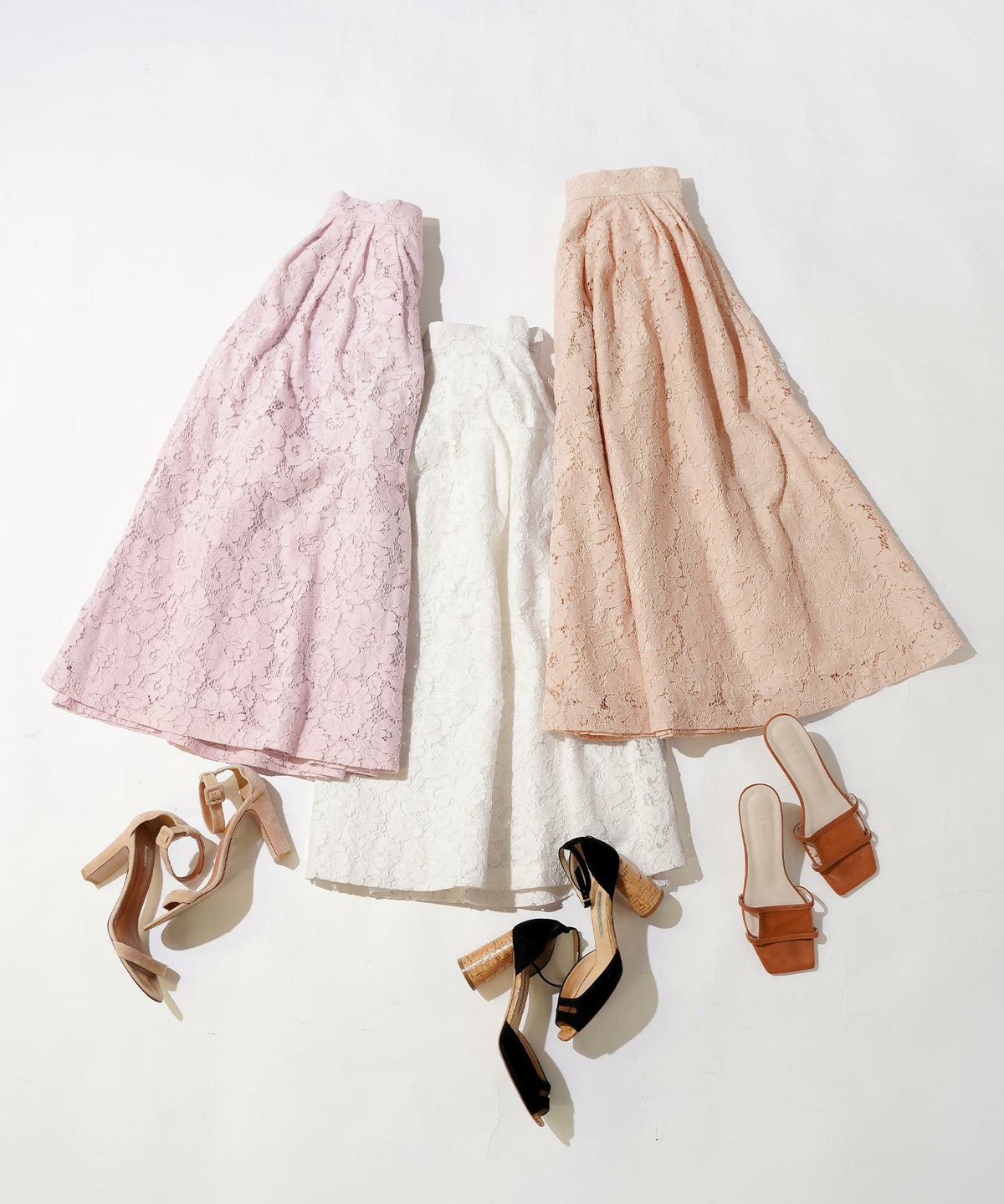 セットアップ対応可上品きれいめエレガントボリュームセレモニーフォーマルシアー春透け感フェミニンジョイントスペース