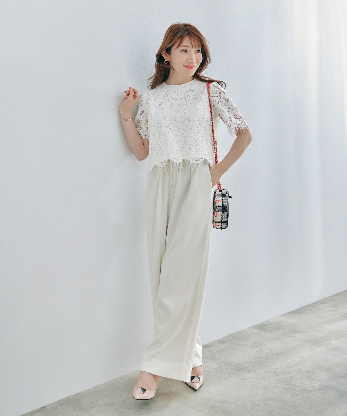 セットアップ対応可上品きれいめエレガントスカラップセレモニーフォーマルシアー春透け感フェミニンジョイントスペース