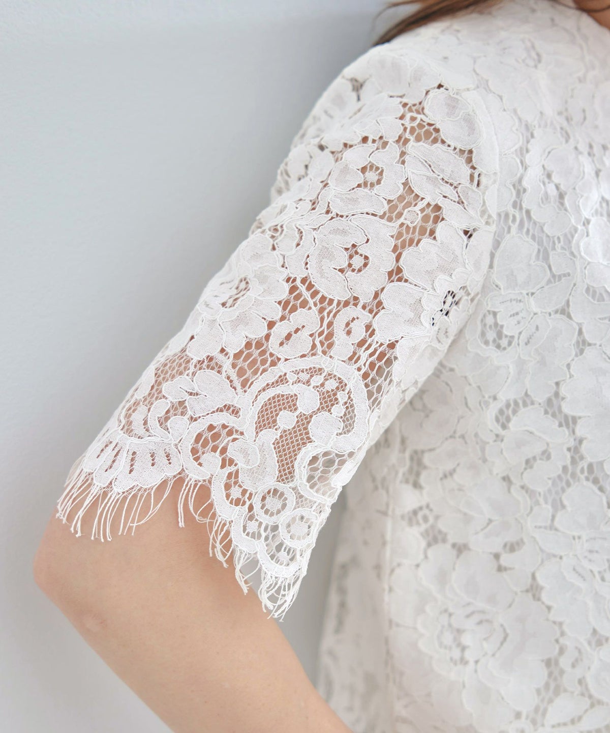 セットアップ対応可上品きれいめエレガントスカラップセレモニーフォーマルシアー春透け感フェミニンジョイントスペース