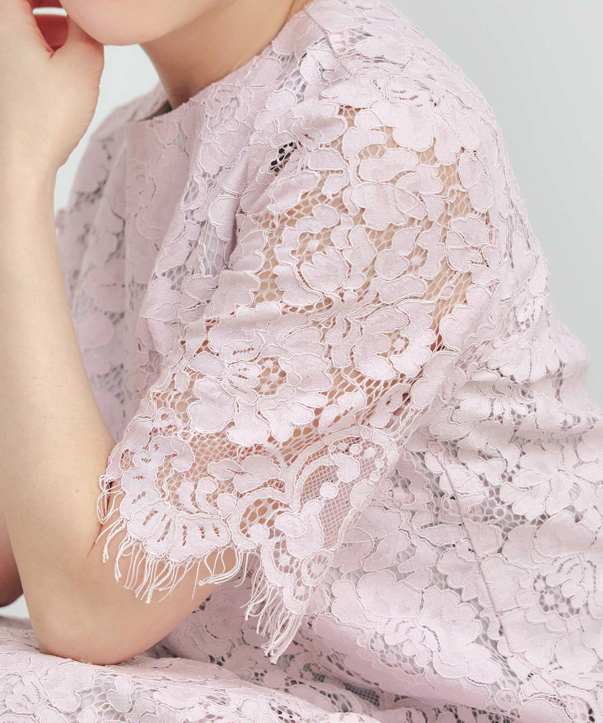 セットアップ対応可上品きれいめエレガントスカラップセレモニーフォーマルシアー春透け感フェミニンジョイントスペース