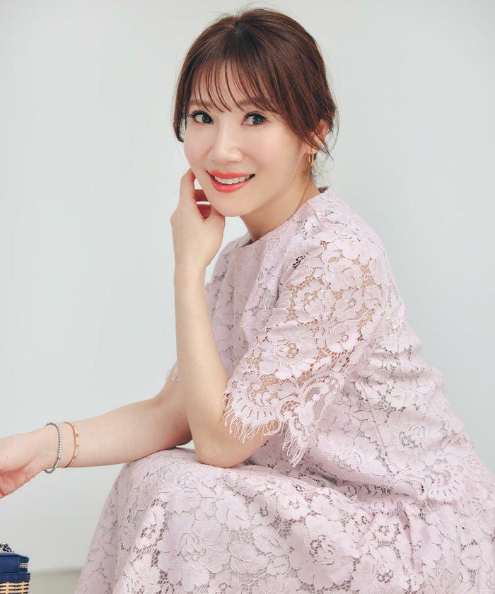 セットアップ対応可上品きれいめエレガントスカラップセレモニーフォーマルシアー春透け感フェミニンジョイントスペース