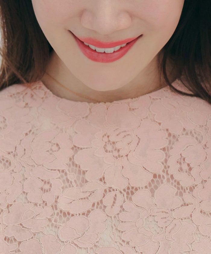 セットアップ対応可上品きれいめエレガントスカラップセレモニーフォーマルシアー春透け感フェミニンジョイントスペース