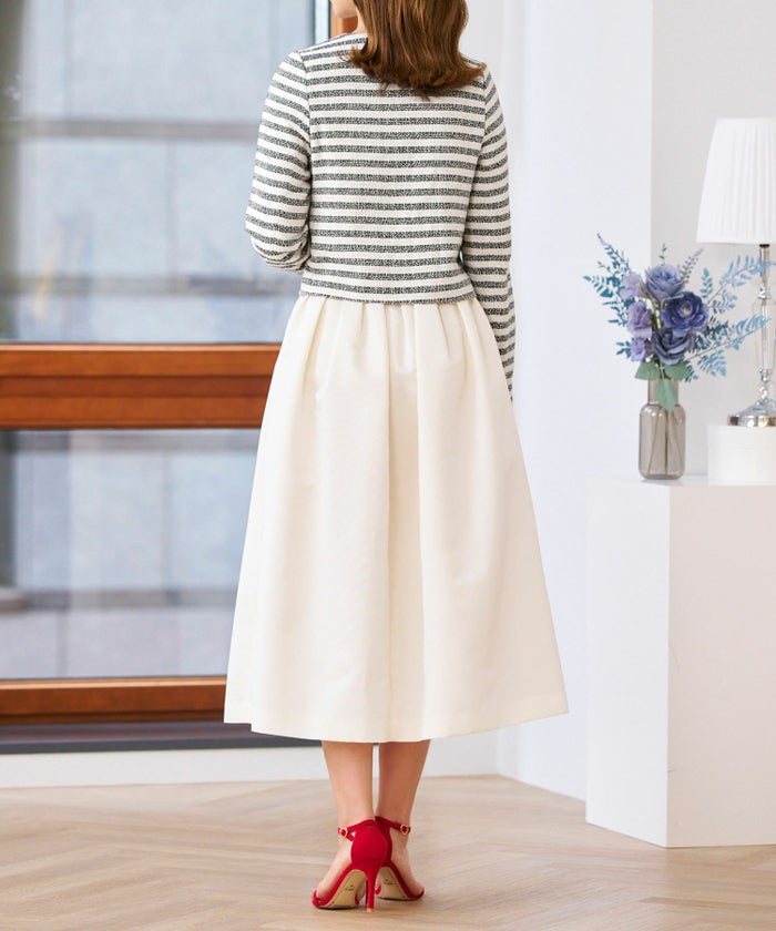 セレクトアウター春白黒かわいいオフィス大人長袖ライトジャケットレディーストップスノーカラージョイントスペース