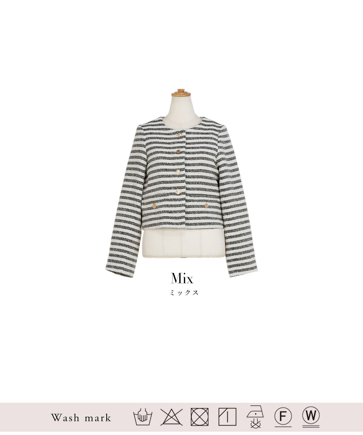 セレクトアウター春白黒かわいいオフィス大人長袖ライトジャケットレディーストップスノーカラージョイントスペース