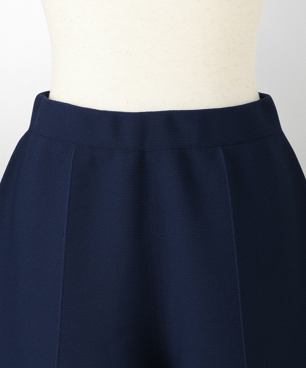 レディース パンツ サマーニット セットアップ きれいめ 洗える ホワイト ネイビー ブラック M ワイド センタープレス