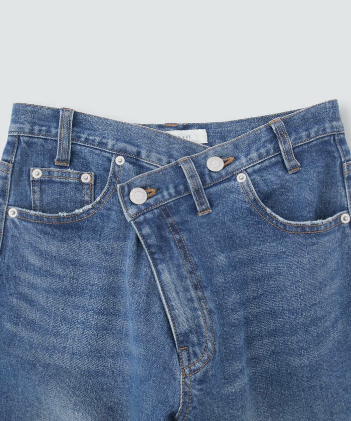 ラップ ウエスト ワイド デニム KINO THE KEI