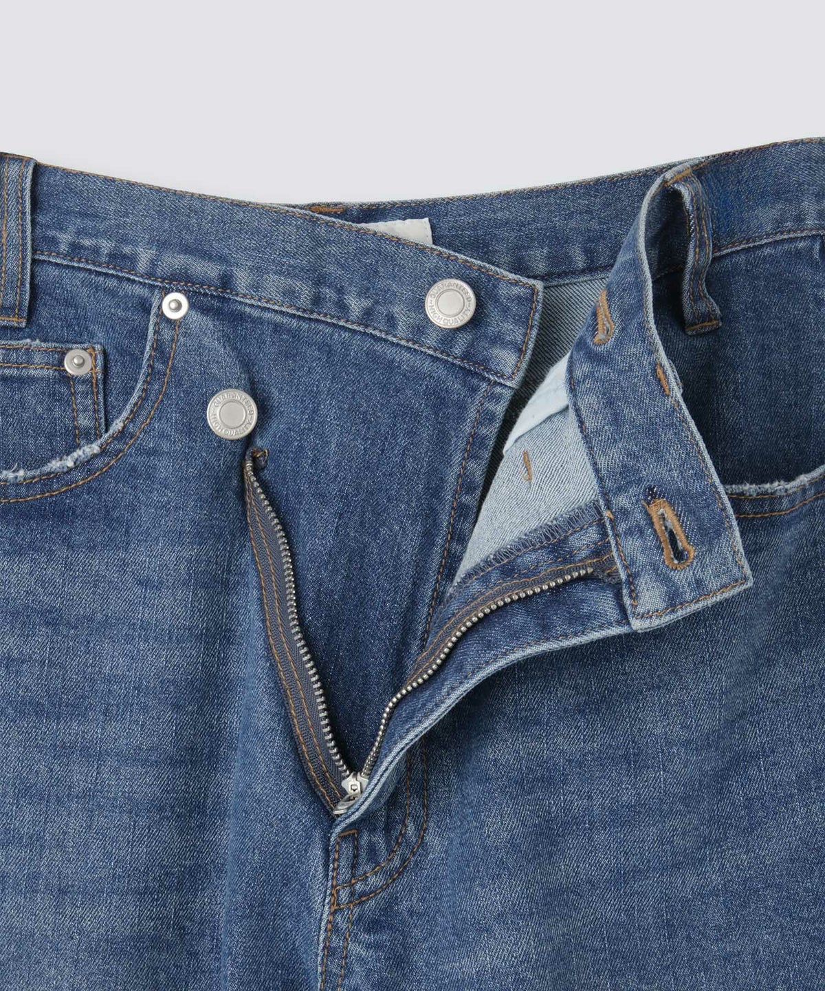 ラップ ウエスト ワイド デニム KINO THE KEI