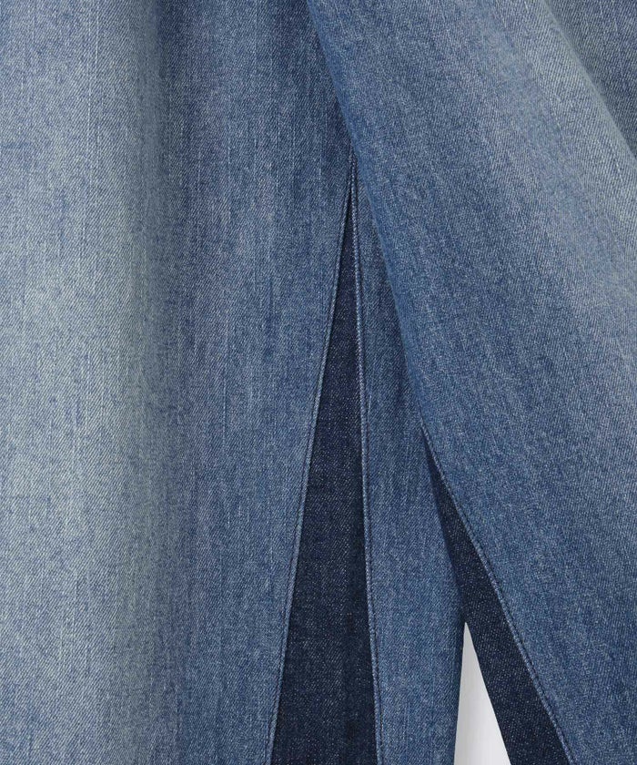 ラップ ウエスト ワイド デニム KINO THE KEI