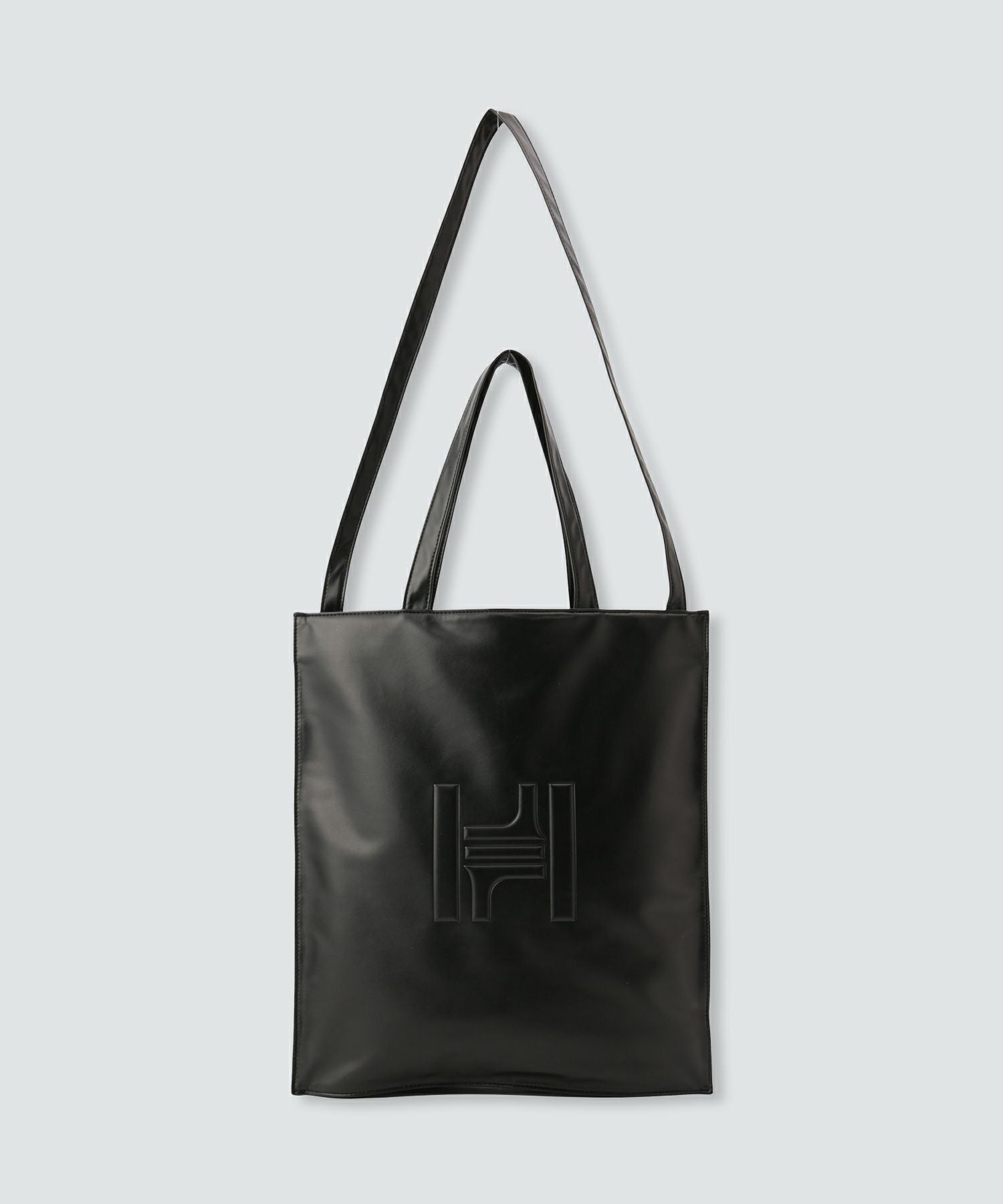トートバッグ BK（ショッピングトート・ブラック）(ブラック L BAG KURASHI+Ki keipon トートバッグ