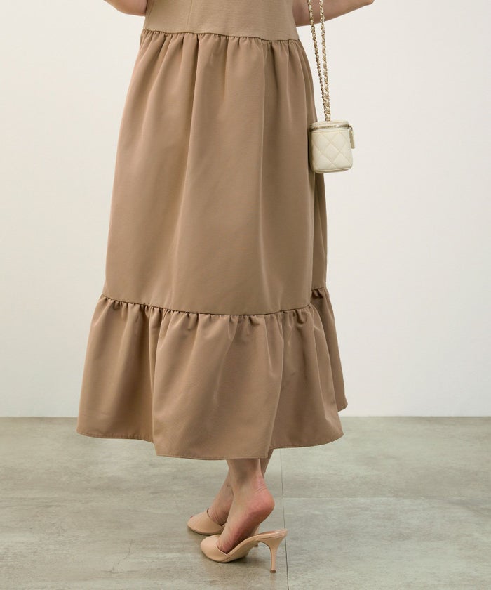 手洗い可おしゃれカットソーマタニティカジュアルロングフェミニンナチュラル上品大人可愛いきれいめ体型カバー夏ジョイントスペース