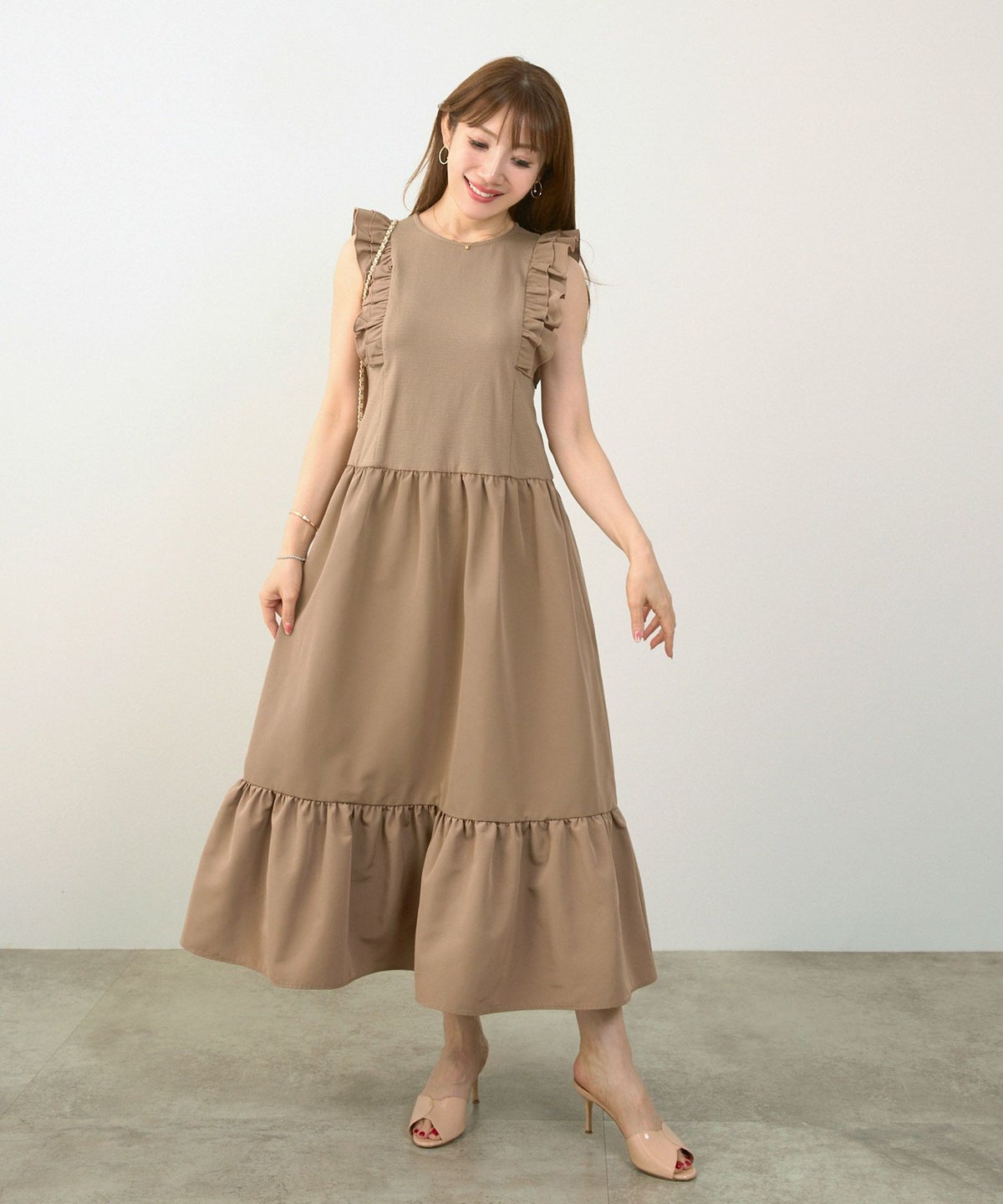 手洗い可おしゃれカットソーマタニティカジュアルロングフェミニンナチュラル上品大人可愛いきれいめ体型カバー夏ジョイントスペース