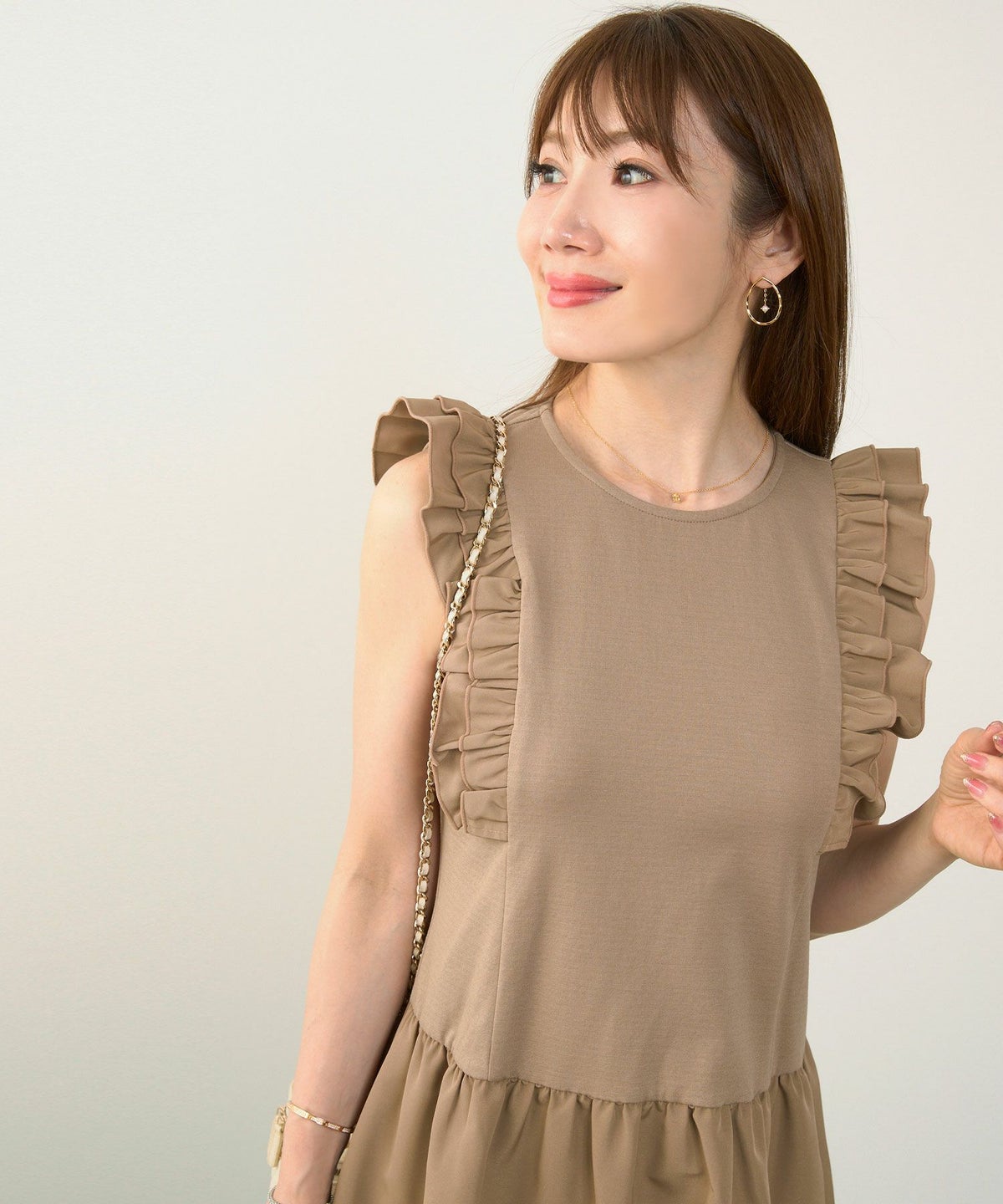 手洗い可おしゃれカットソーマタニティカジュアルロングフェミニンナチュラル上品大人可愛いきれいめ体型カバー夏ジョイントスペース