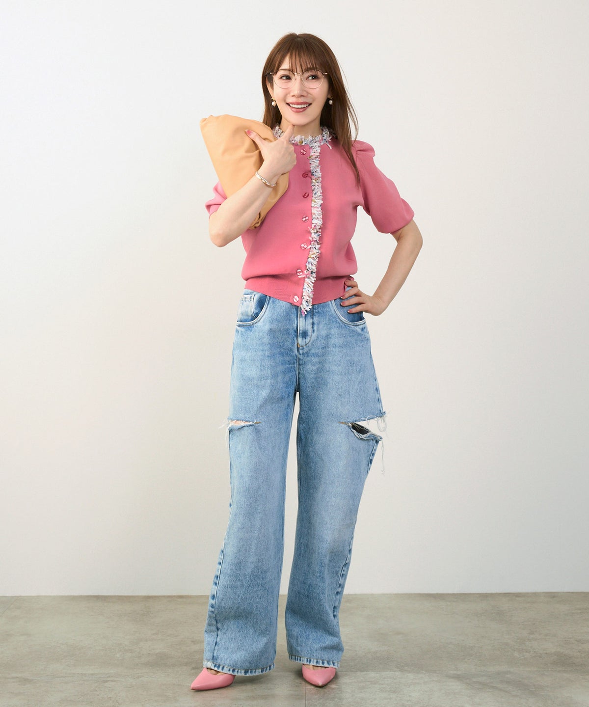 新色追加 手洗い可 オフィス パフ袖 おしゃれ フェミニン 上品 大人可愛い きれいめ シンプル カジュアル ジョイントスペース