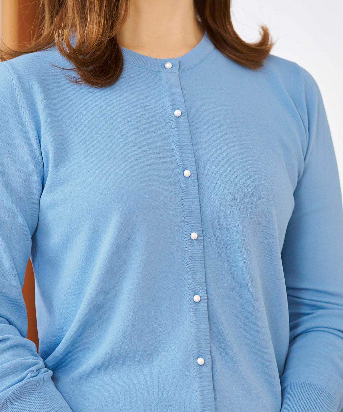 セレクトニットカーディガン長袖春夏サマーニットオフィスきれいめ大人薄手UVカット洗えるジョイントスペース