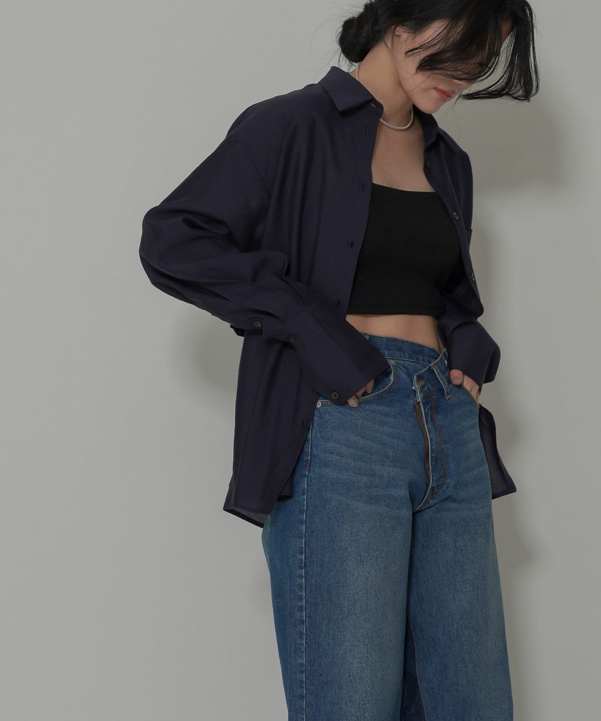 ストラップ付 バンドゥ キャミソール KINO THE KEI 全3色｜ktk561-0079【1】