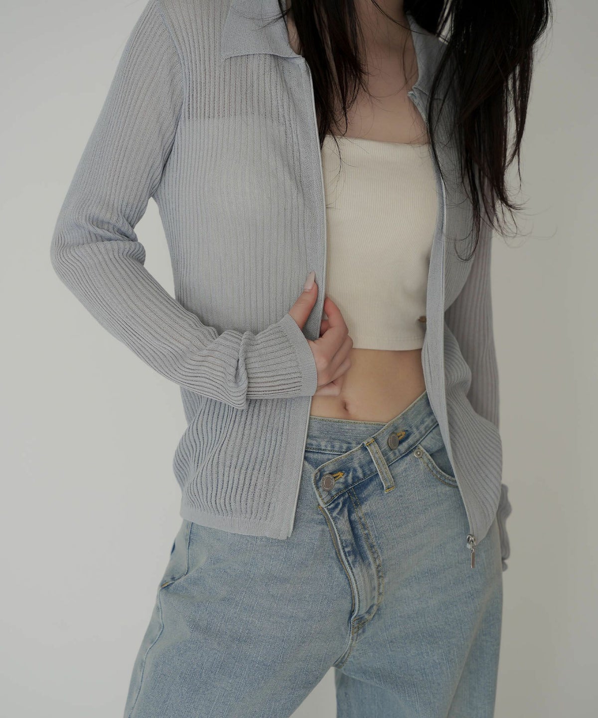 ストラップ付 バンドゥ キャミソール KINO THE KEI 全3色｜ktk561-0079【1】