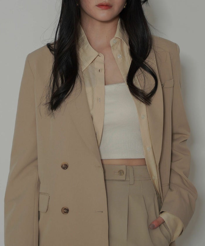 ストラップ付 バンドゥ キャミソール KINO THE KEI 全3色｜ktk561-0079【1】