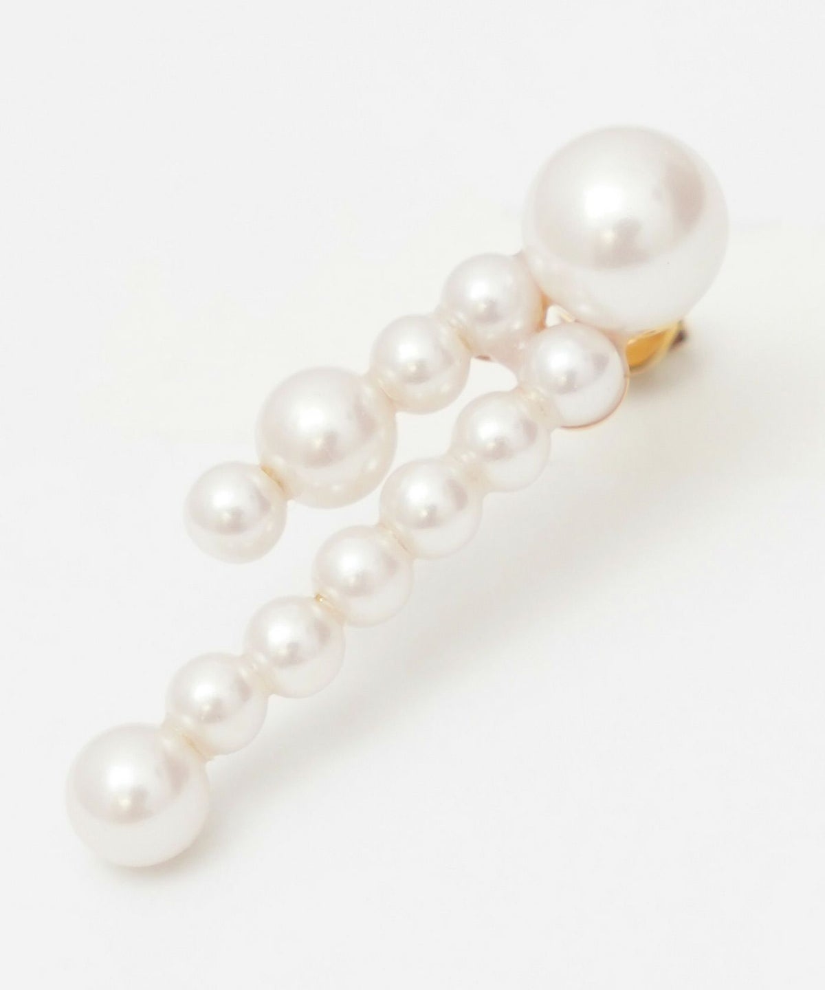 パール アシンメトリー ピアス イヤリング Pearl Asymmetry Pierce Earring