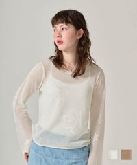 トップス/ニット/透かし編み