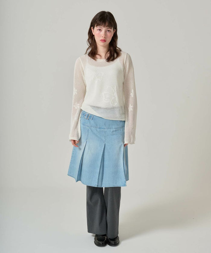 トップス/ニット/透かし編み