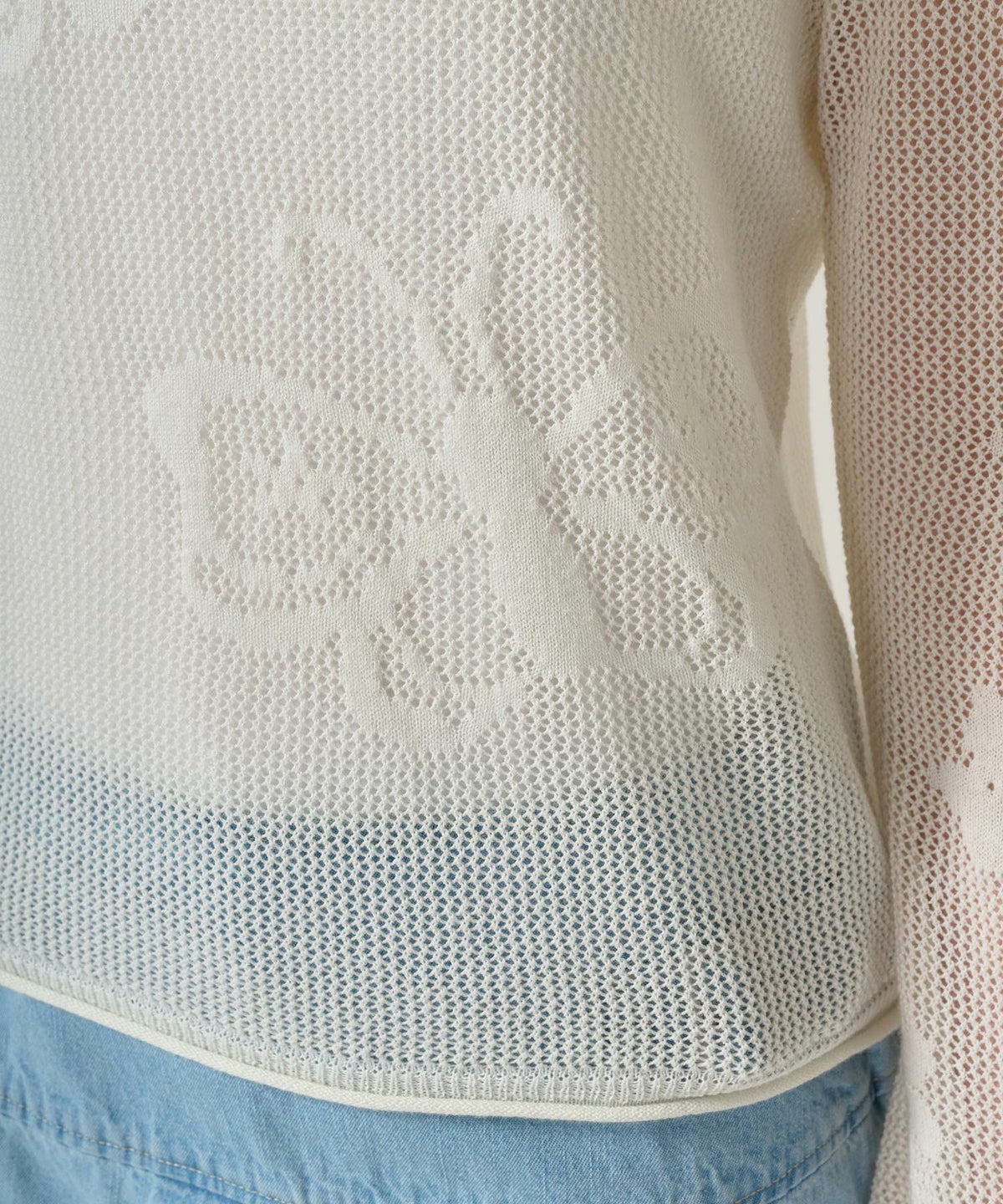 トップス/ニット/透かし編み