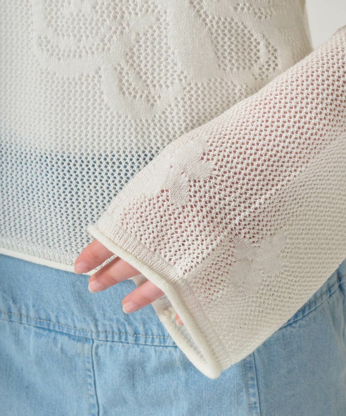 トップス/ニット/透かし編み