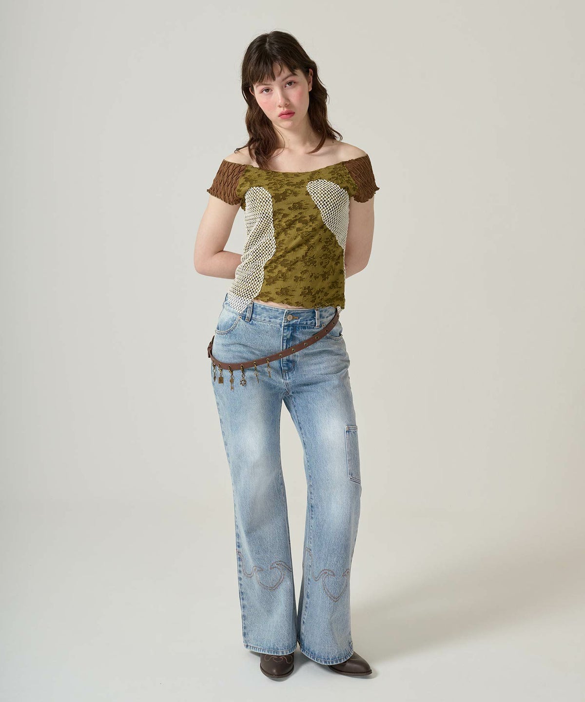 デニム/ブルー/ウエスタンライク