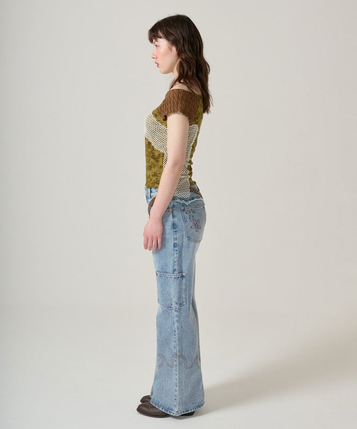 デニム/ブルー/ウエスタンライク