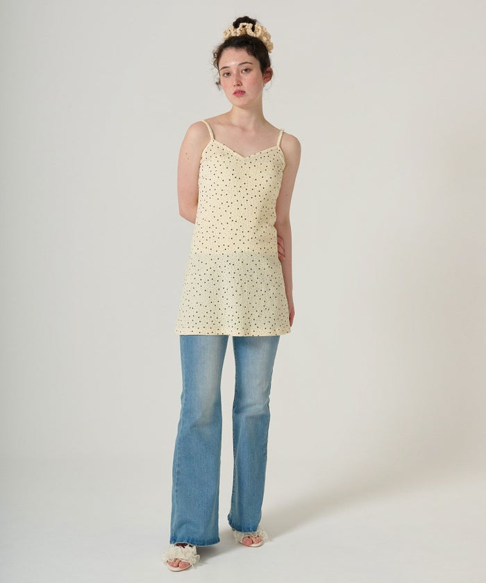 キャミソール/ワンピース/スター/ドット