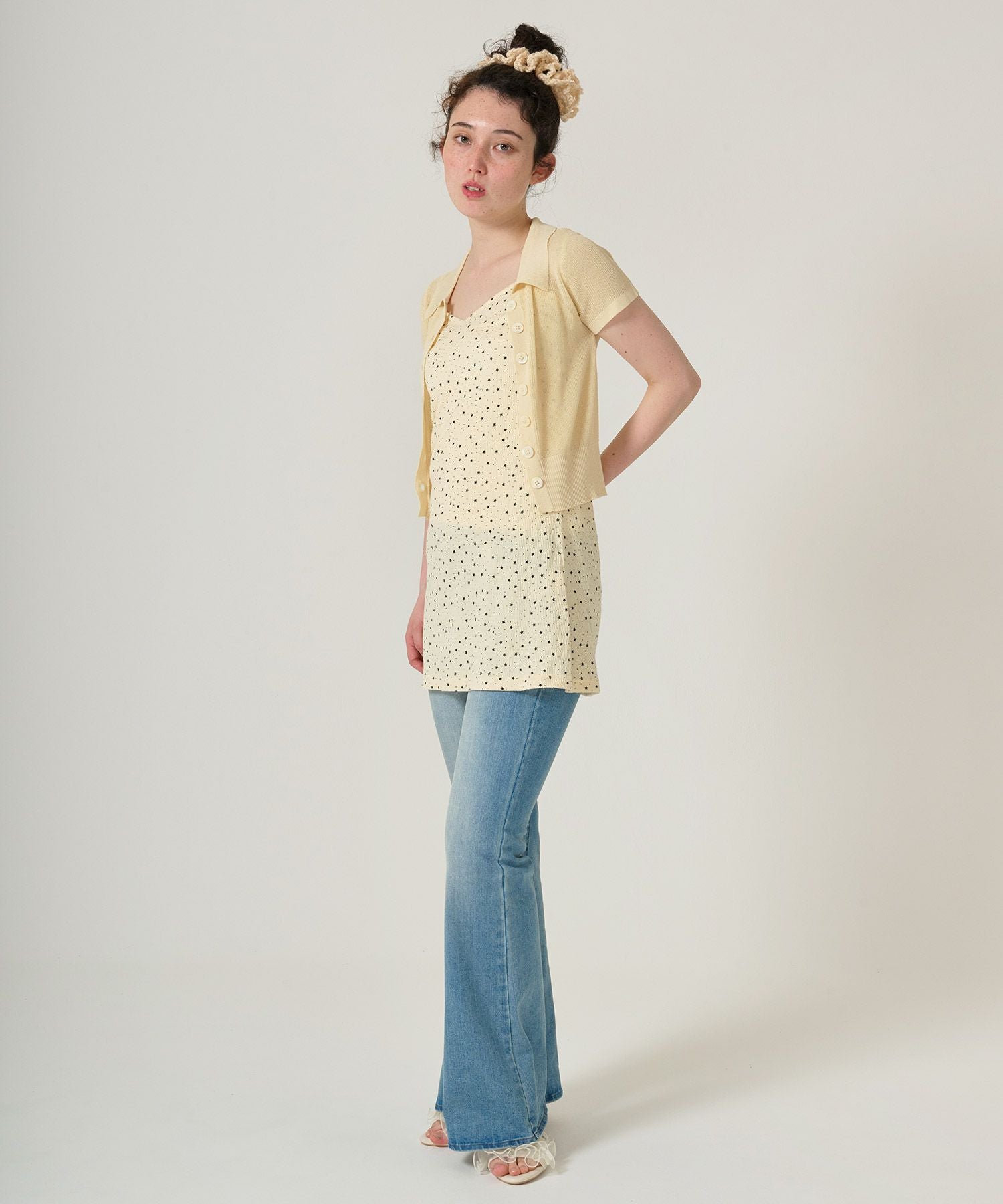 スター＆ドット キャミワンピース TINA：JOJUN 全2色｜tnj321-1054【3