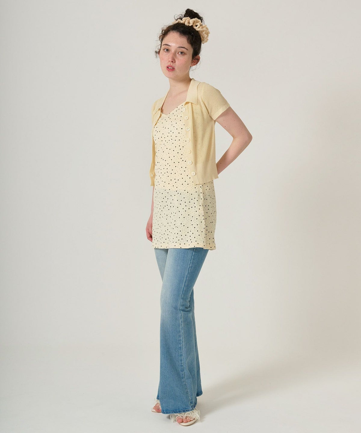 キャミソール/ワンピース/スター/ドット