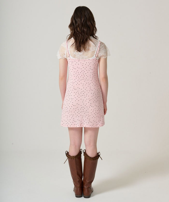 キャミソール/ワンピース/スター/ドット