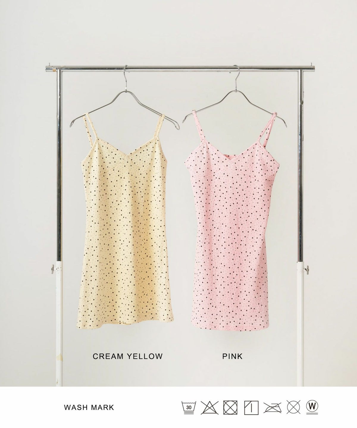 キャミソール/ワンピース/スター/ドット