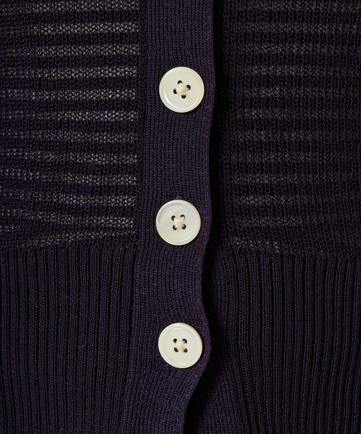 ニット/襟付きニット/シアー/トップス