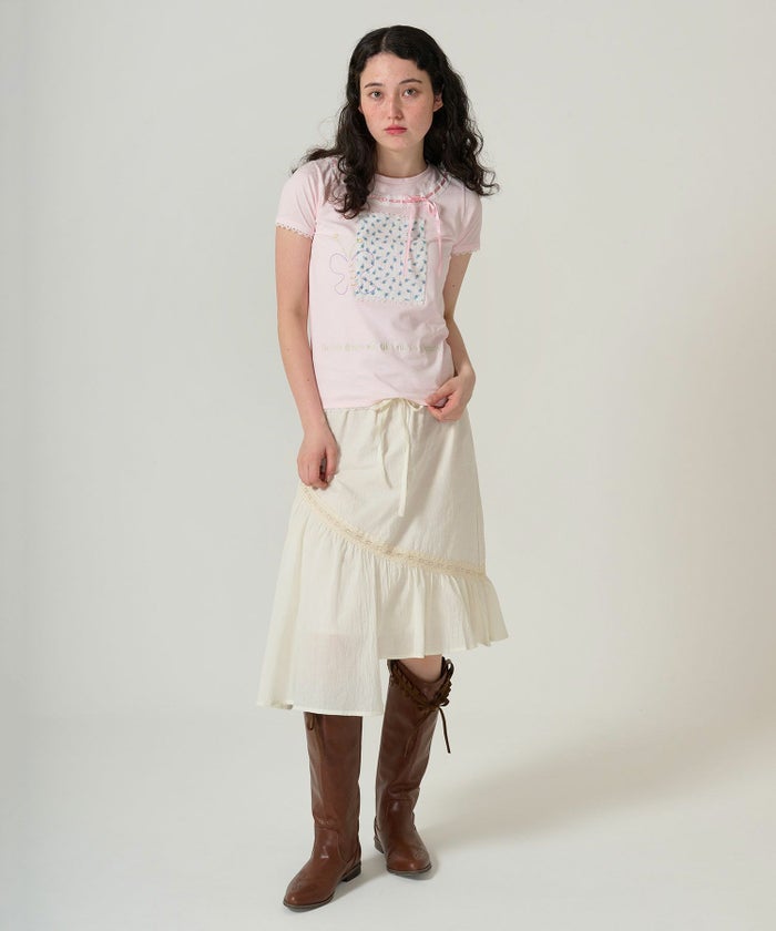 トップス/半袖/Tシャツ/コラージュ