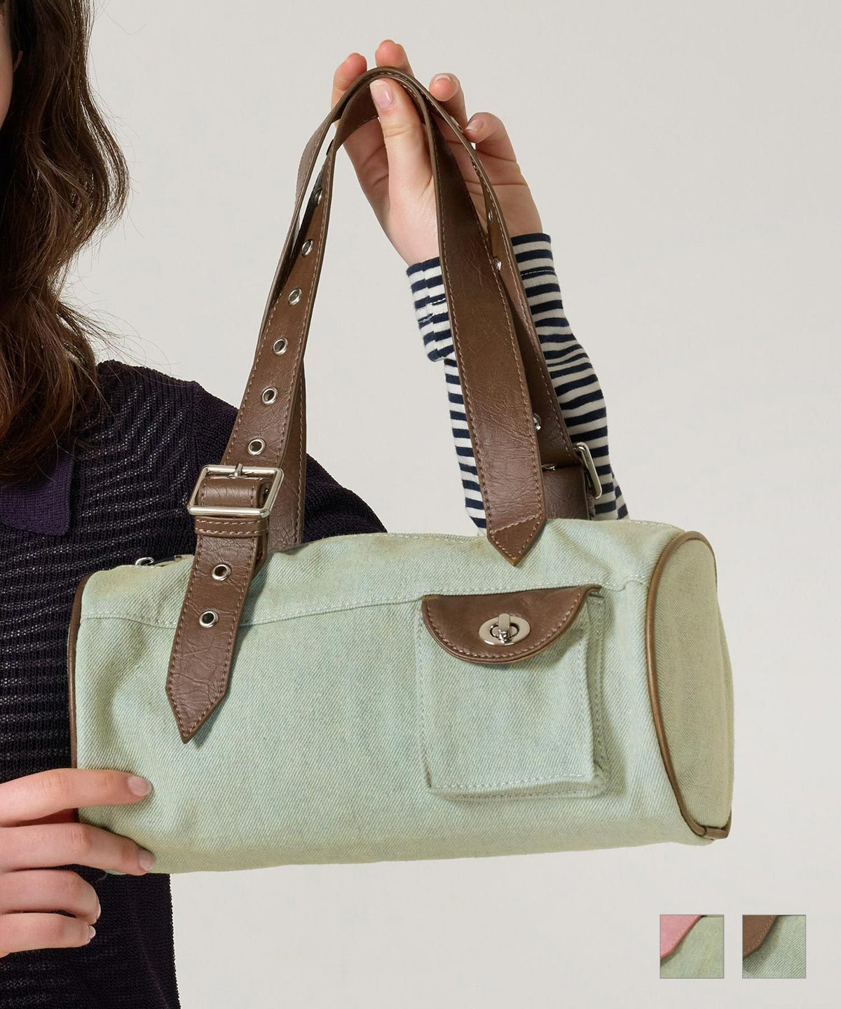 バッグ/ミニバッグ/デニムバッグ/ラウンド