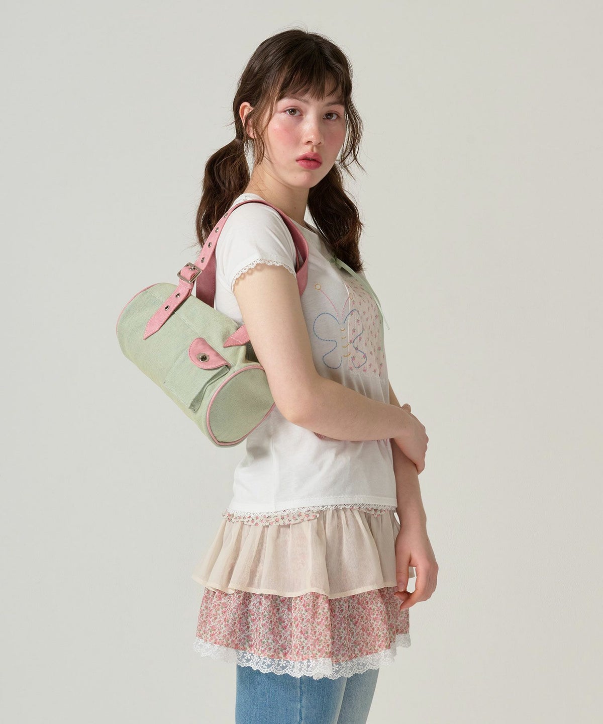 バッグ/ミニバッグ/デニムバッグ/ラウンド