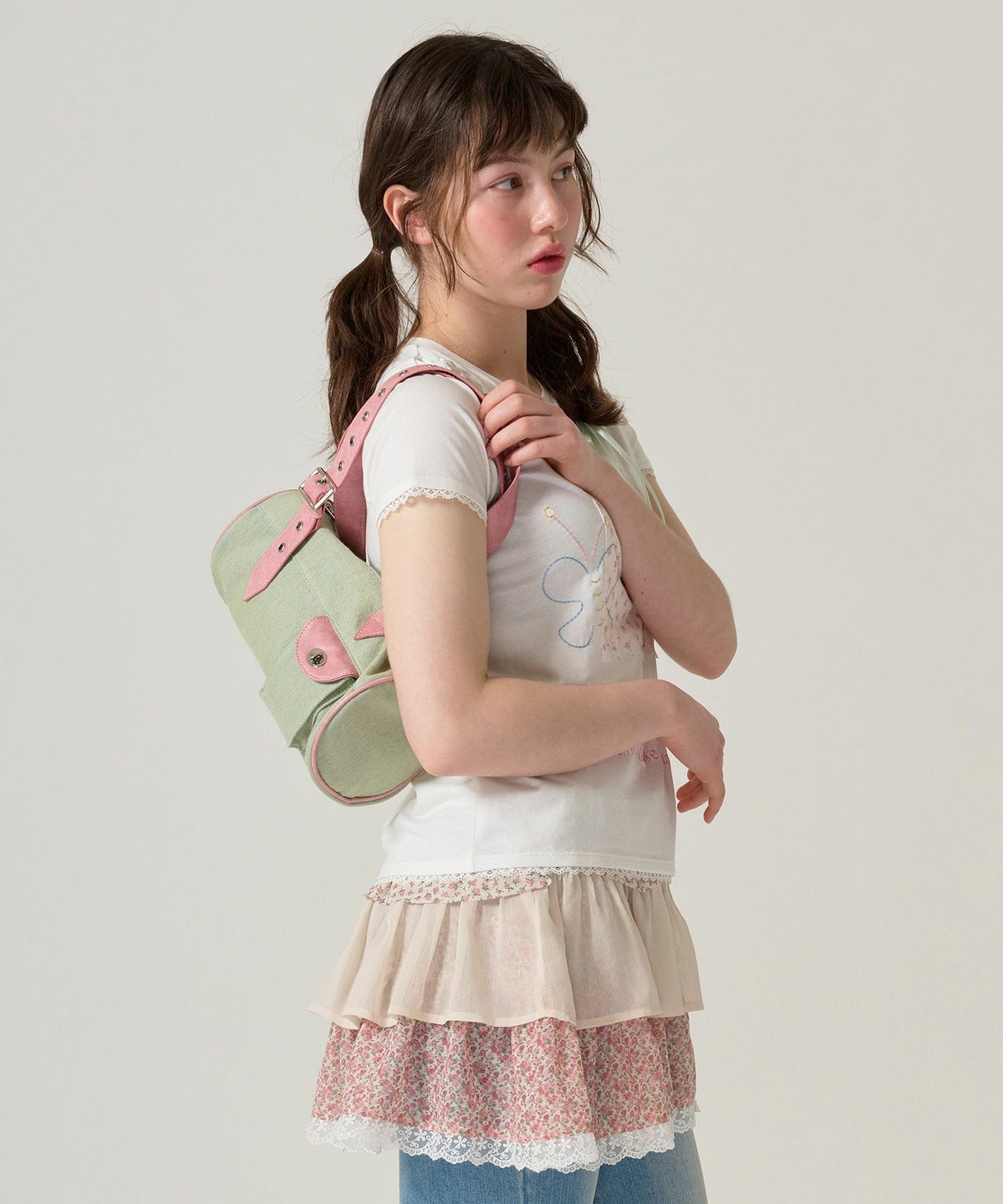 バッグ/ミニバッグ/デニムバッグ/ラウンド