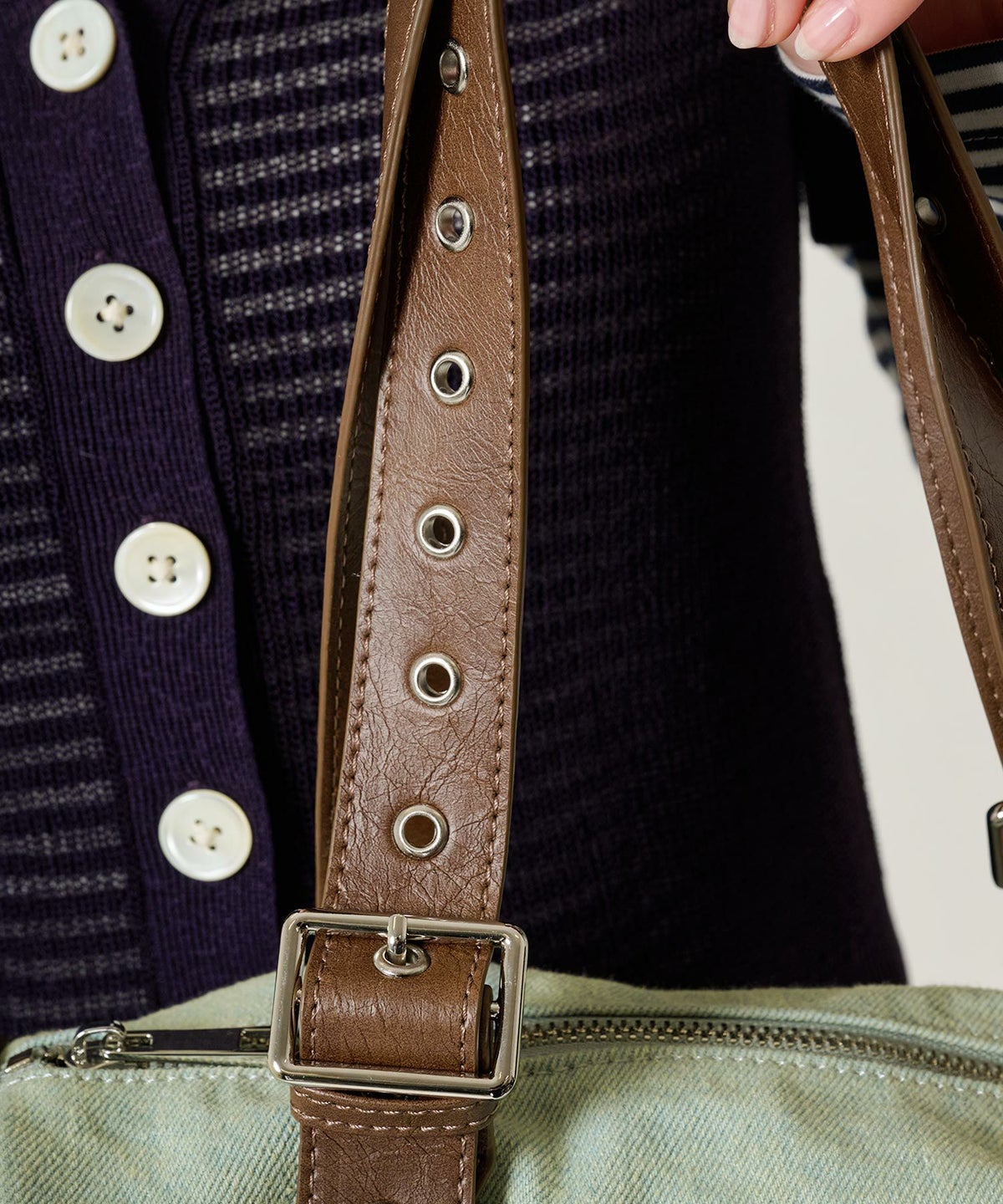 バッグ/ミニバッグ/デニムバッグ/ラウンド