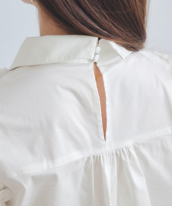 手洗い可ラウンドヘムスリット上品きれいめエレガントフォーマルオフィスカジュアルフェミニンジョイントスペース