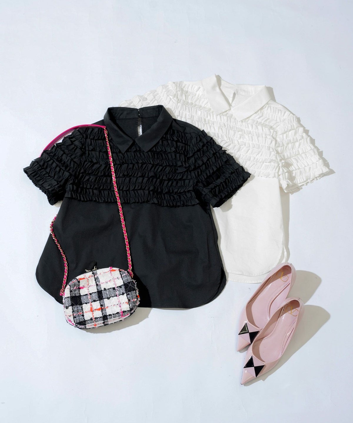 手洗い可ラウンドヘムスリット上品きれいめエレガントフォーマルオフィスカジュアルフェミニンジョイントスペース