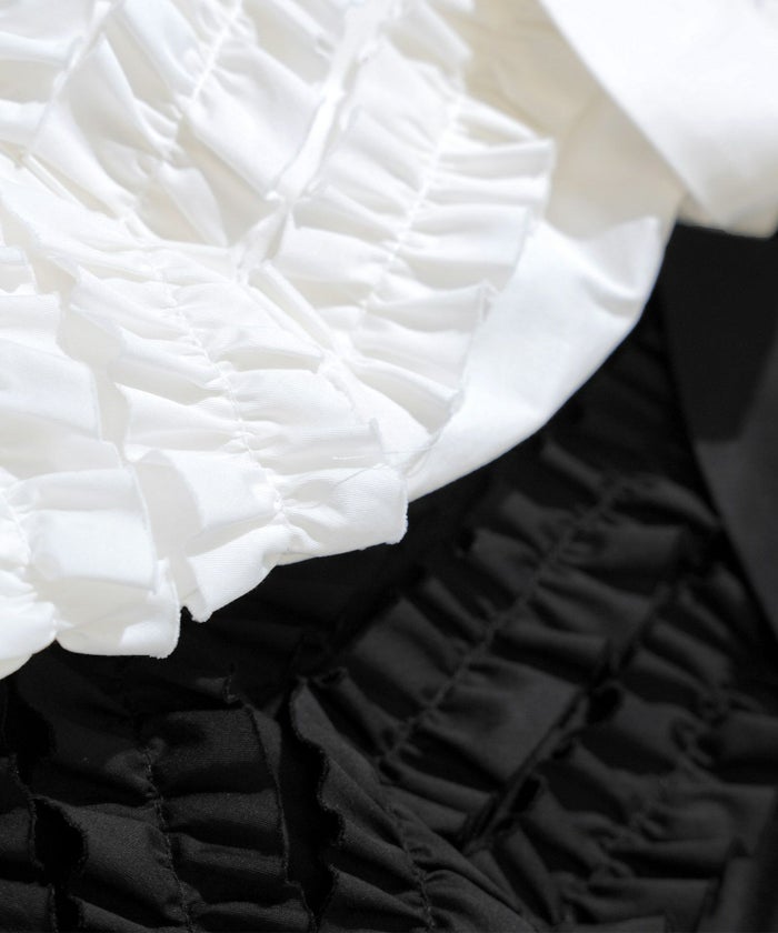 手洗い可ラウンドヘムスリット上品きれいめエレガントフォーマルオフィスカジュアルフェミニンジョイントスペース