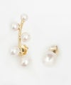 パール アシンメトリー 2way ピアス Pearl Asymmetry 2way Pierce